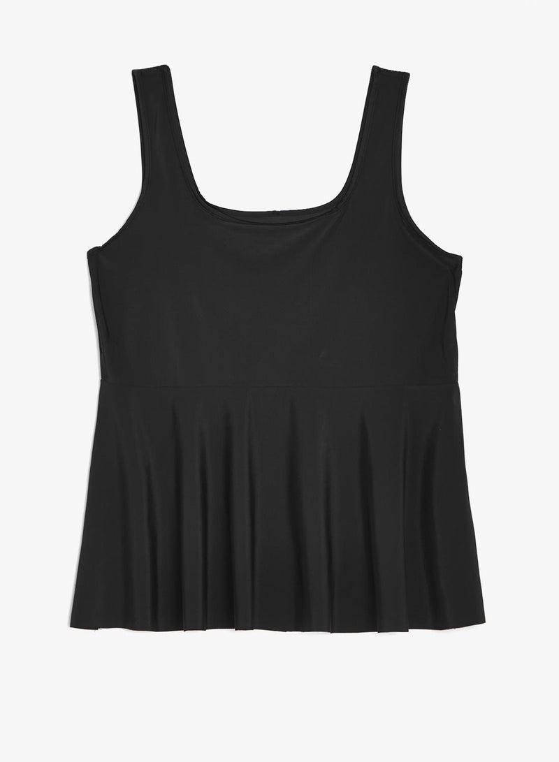 Ella Plus Square Neck Swimsuit With Shorts - Image 4