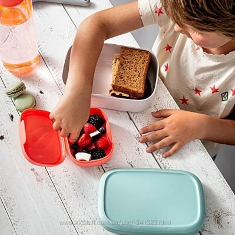 BergHOFF Kids Lunch Set - 2-Piece Bento Box Set, Microwave and Dishwasher Safe - Image 3