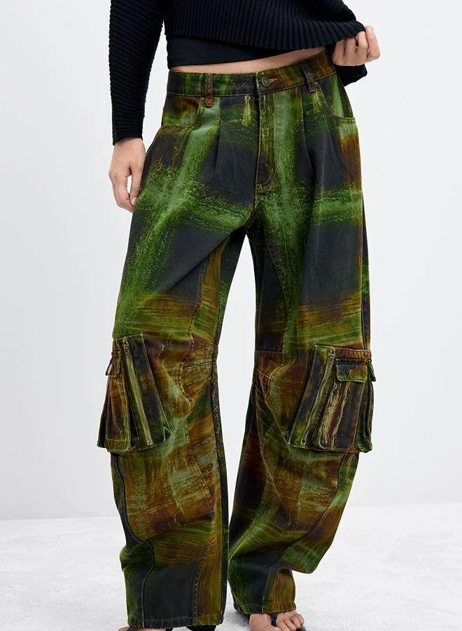 Desigual Cargo pants 100% cotton m. c. lacroix