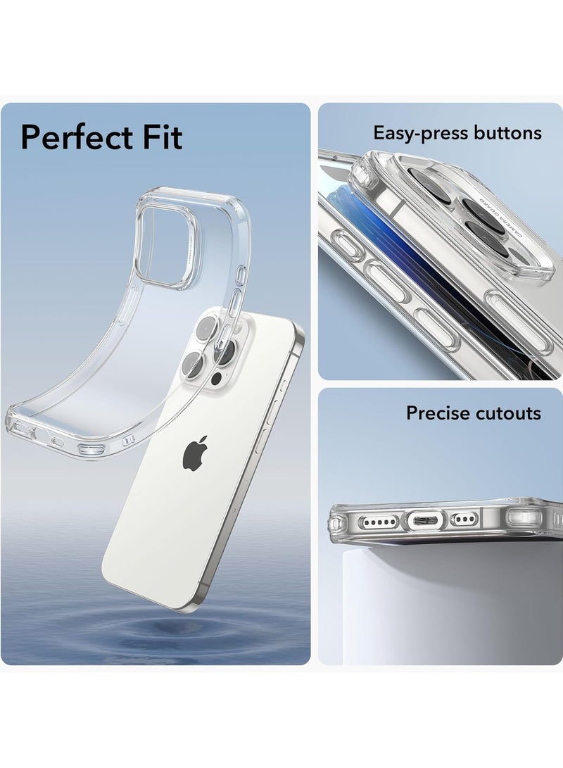 Liquid Crystal Back Case Compatible with iPhone 15 Pro (TPU | Crystal Clear) - Image 4