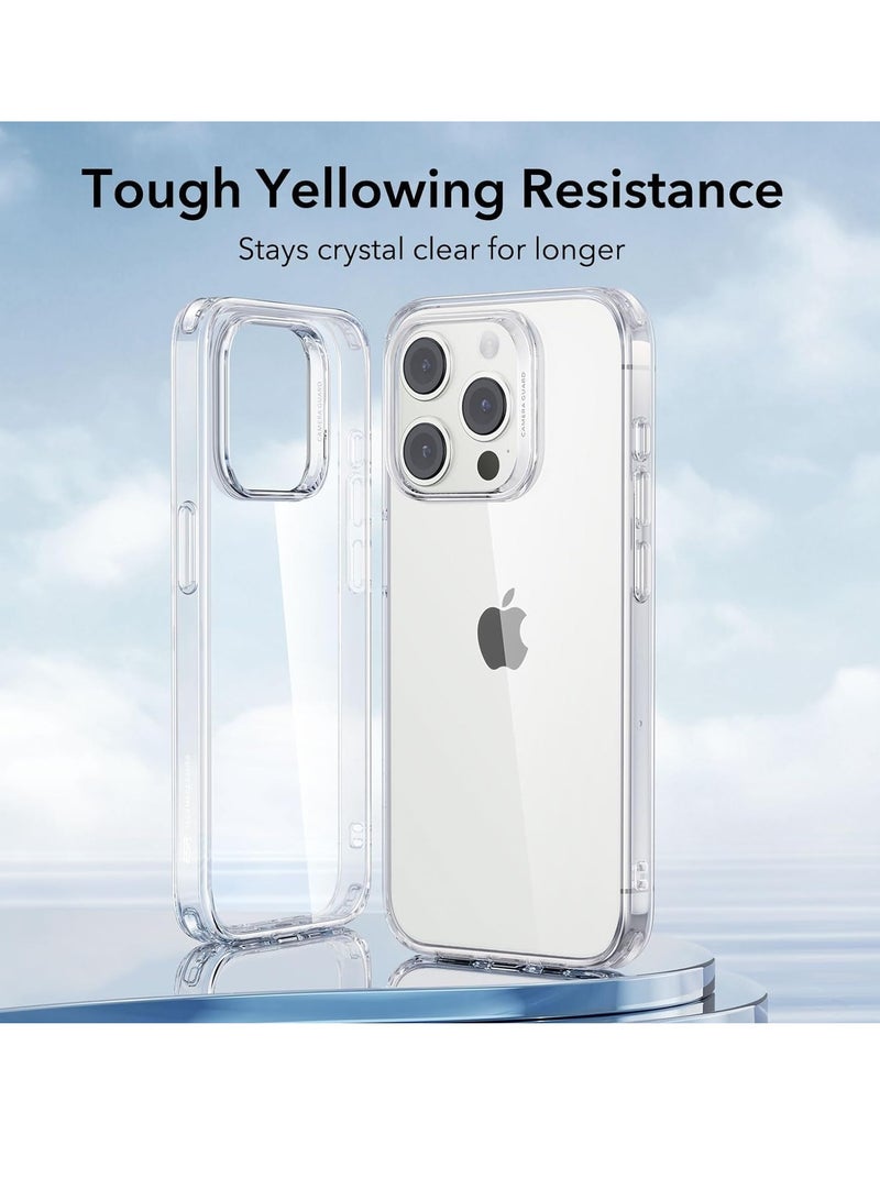 Liquid Crystal Back Case Compatible with iPhone 15 Pro (TPU | Crystal Clear) - Image 2