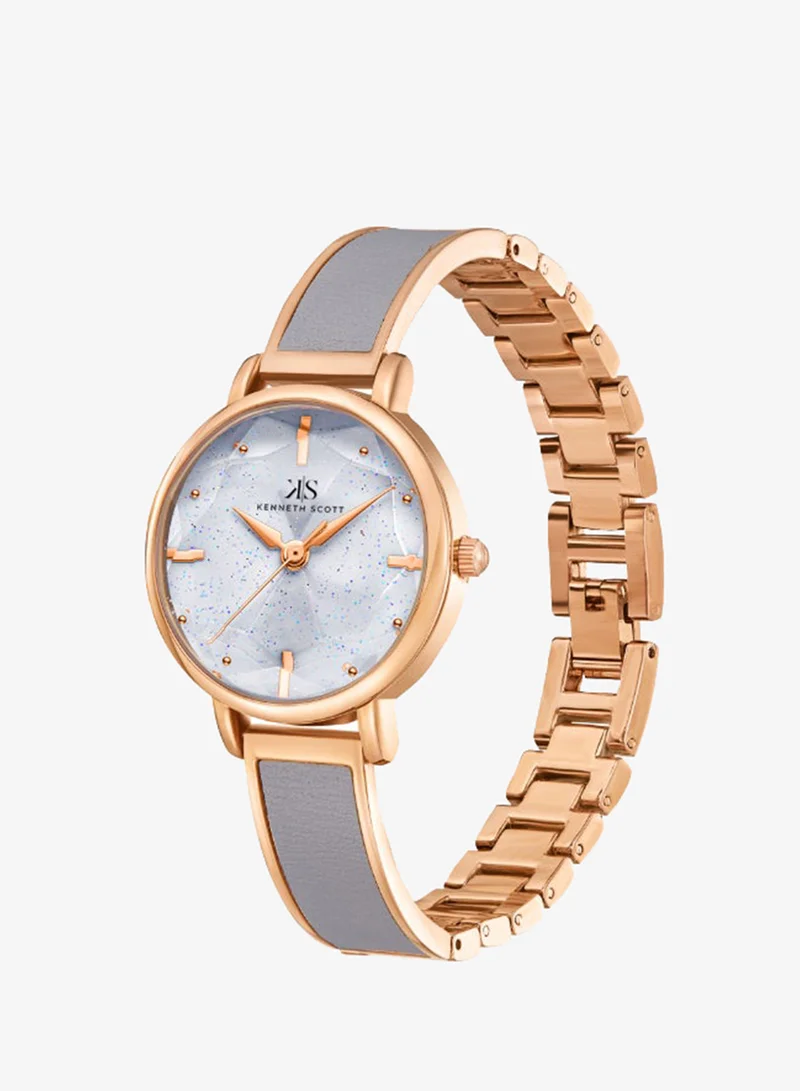 KENNETH SCOTT Women's Alloy Analog Watch K23503-RBXX - 30 mm