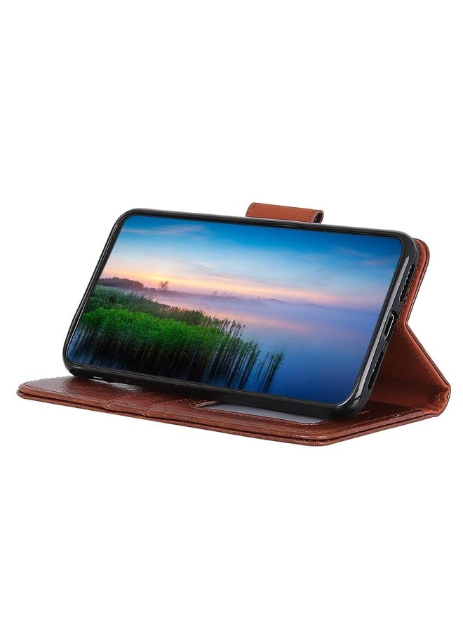 HuHa For Sony Xperia Ace II Nappa Texture Horizontal Flip Leather Case with Holder & Card Slots & Wallet(Brown)  - Image 5