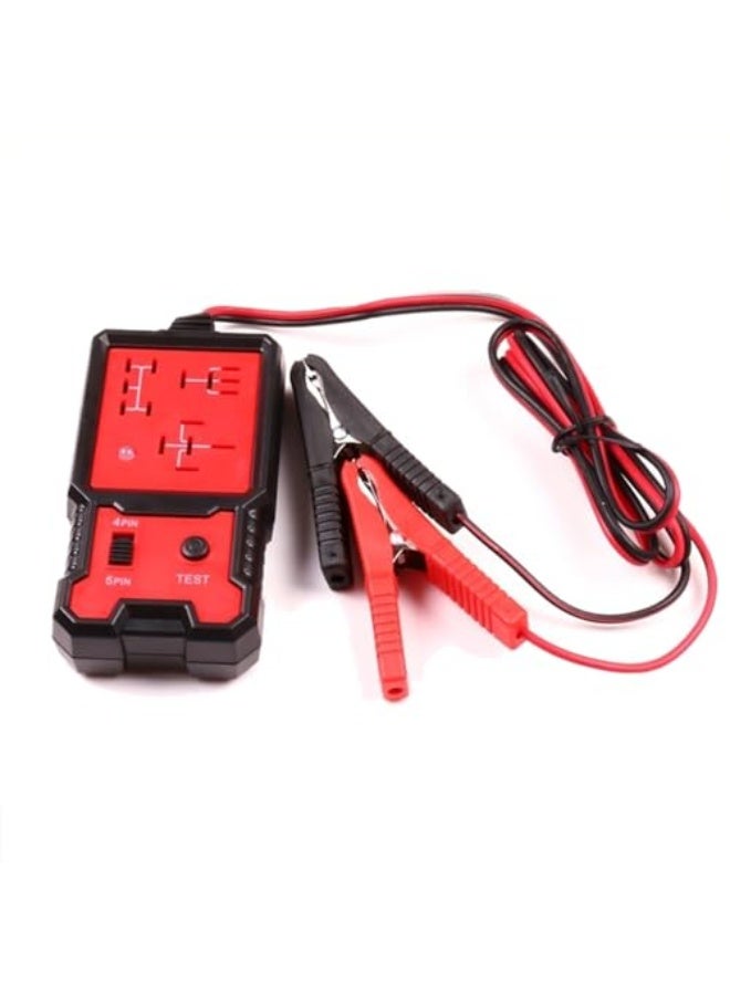 Daconovo Automotive Relay Tester Car Relays Detector Automobile Relay Detector Fault Analyzer 24V 4-Pin 5-Pin Car Relays Detector - Image 1