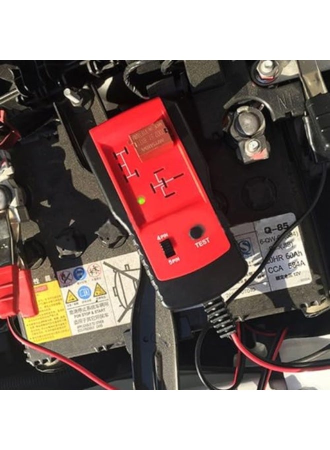 Daconovo Automotive Relay Tester Car Relays Detector Automobile Relay Detector Fault Analyzer 24V 4-Pin 5-Pin Car Relays Detector - Image 5