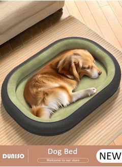 DUNISO Dog Bed, Non-Slip Pet Sofa Lounger Puppy Couch Removable Machine Washable Cover Cushion Big Cat Kennel Cot, Medium Large Adult Dogs Kitten Sleeping Mattress  - Image 1