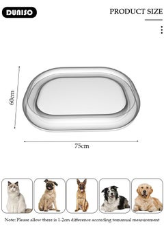 DUNISO Dog Bed, Non-Slip Pet Sofa Lounger Puppy Couch Removable Machine Washable Cover Cushion Big Cat Kennel Cot, Medium Large Adult Dogs Kitten Sleeping Mattress  - Image 4