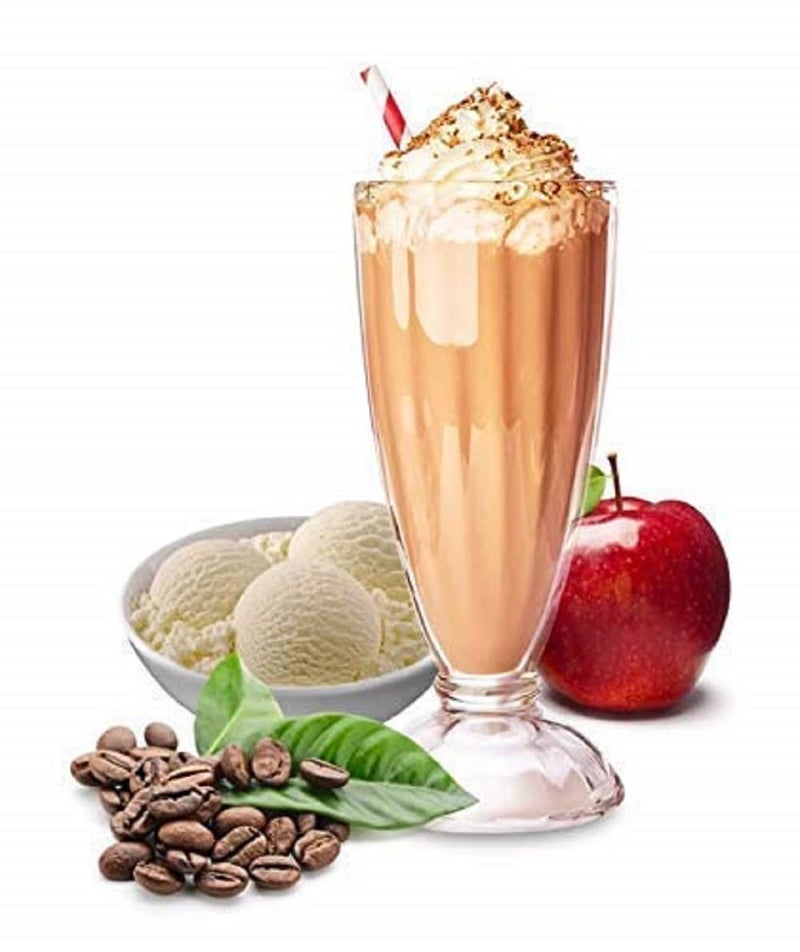 TIENER Falooda Glasses | Glass for Water, Juice, Ice Cream, Wine, Milkshake, falooda, Smoothie and Cocktails | Pack of 6 | 360 ML | Transpharant - Image 4