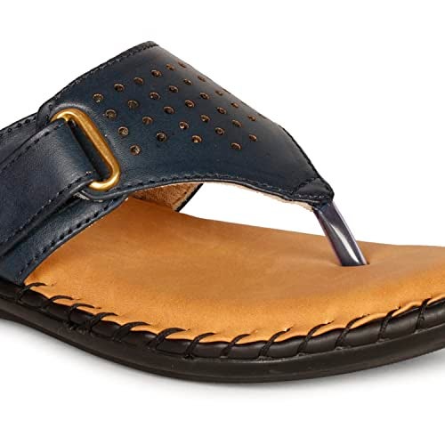 Denill Women Comfortable Soft Paded Doctor Flats (Blue) UK-5 Slipper - Image 5
