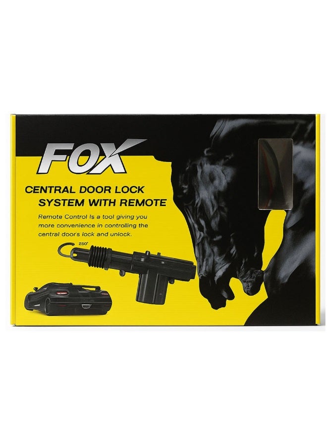 Fox Central Lock Focus offers complete protection for your car with a smart and fast locking system Y256(TY) - Image 3