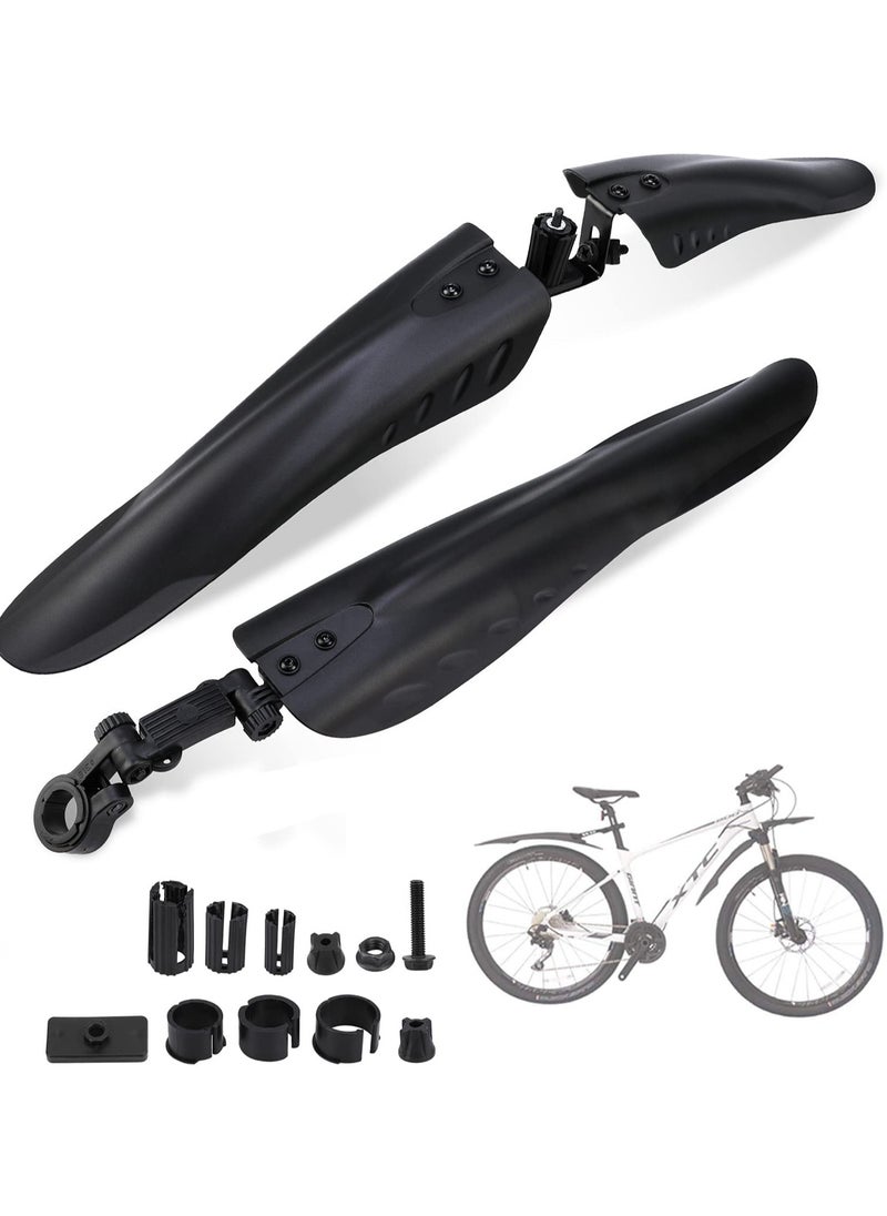 Bicycle Mudguard, Full Coverage Thickened and Widened Mountain Bike Rain Cover Adjustable 3 Pieces Mudguard Suitable for 24-28 Inch Mountain Road Bike (3 Pieces 1 Set) - pzsku/Z2093F1C99C5BF3AFC383Z/45/_/1706670173/bde4c914-8962-4fbe-9c14-9c6adc4f7c31