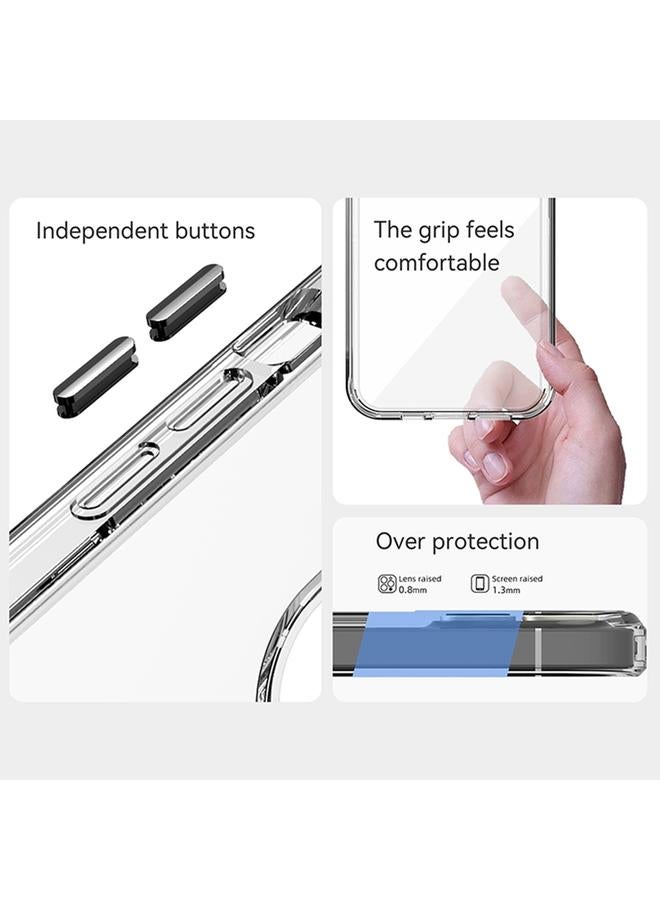 S-TOP Case For Samsung Galaxy S24 Ultra 5G Ice Transparent Series TPU + PC + Acrylic Hybrid Phone Case - Image 5