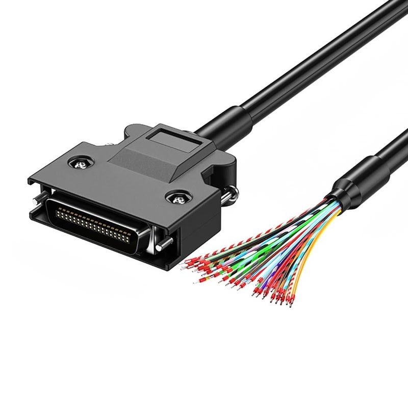 كابل بيانات SCSI برأس واحد مع أطراف لأجهزة مكتبات الأشرطة ومجموعات الأقراص CN50P CN36P CN26P - Image 1