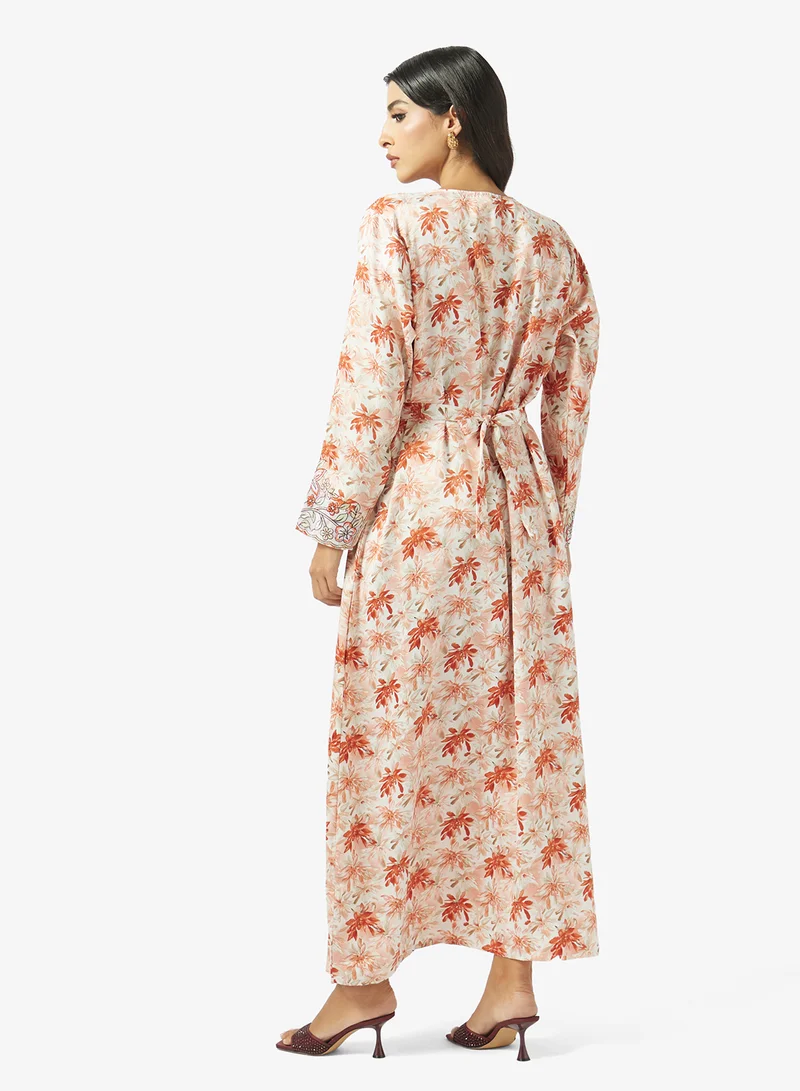 hayas closet Embroidery & Stonework  Jalabiya