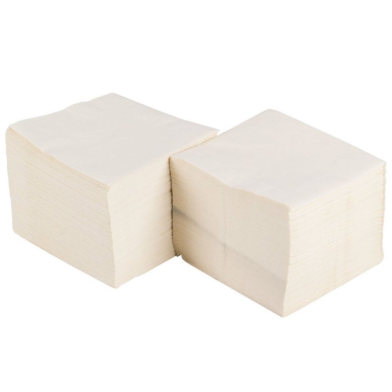 Perfectware 2 Ply White-250 White Beverage Napkin Package of 250 - 2-Ply , 9*9 (Pack of 250) - Image 5