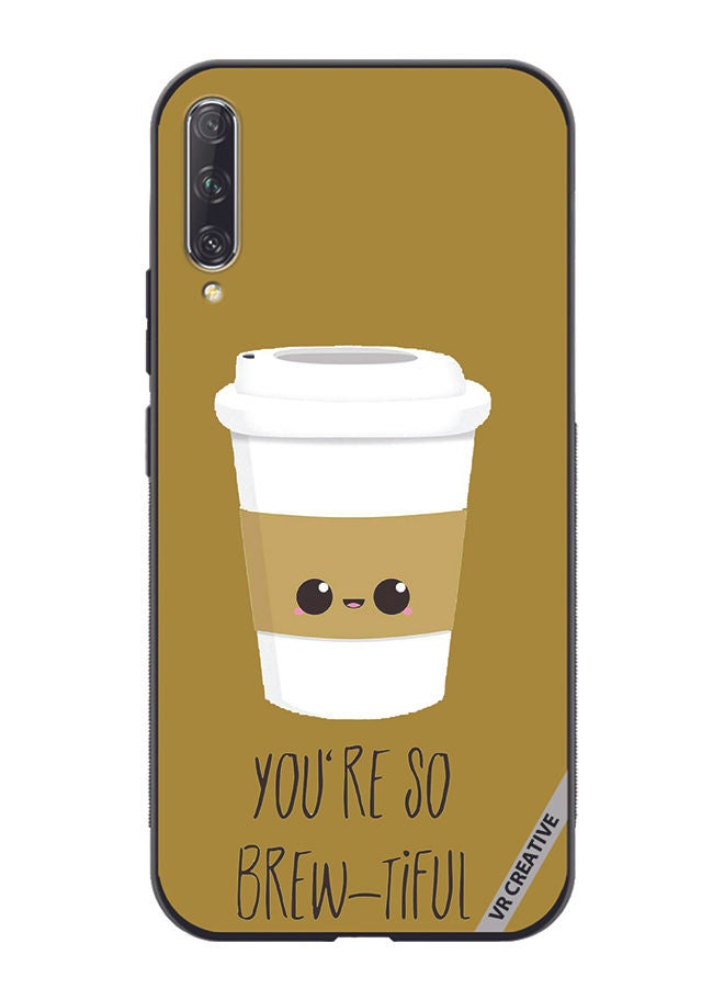 VR CREATIVE Protective Case Cover For Huawei Nova Y9S You Are Brewtiful Design Multicolour - Image 1