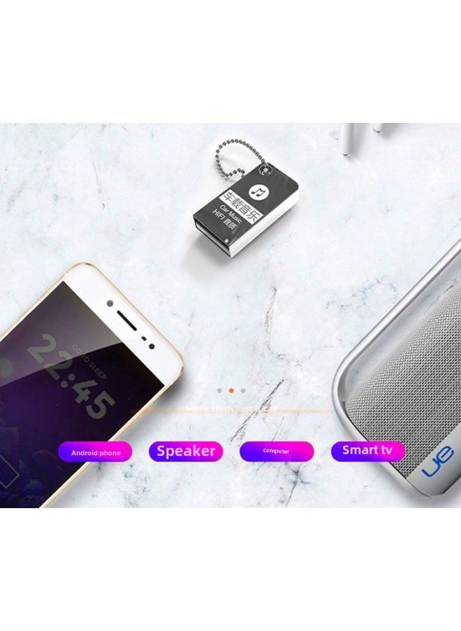 ماركة غير محددة جودة صوت عالية للسيارة، لوازم السيارات، قرص الهاتف المحمول، USB Universal 2023، موسيقى بدون فقدان DJ U، سعة أغنية الكمبيوتر: 16 جرام جوهر [1100 أغنية + 160 مقطع فيديو، واجهة Qingying: قرص U من شريحة الفينيل القصيرة المطورة  - Image 4