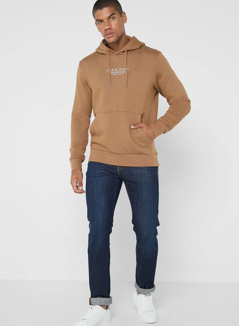 JACK & JONES Logo Printed Hoodie