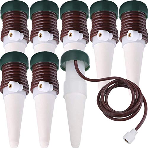 HESTYA 8 Pack Plant Self Watering Stakes Insert Automatic Watering Devices Self Watering Spikes Indoor Outdoor Plant Watering for Vacation - Image 1