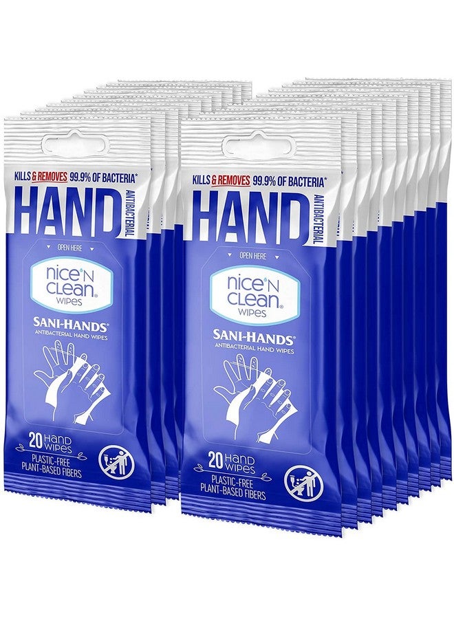 Nice 'N Clean Ice 'N Clean Sensitive Skin Wet Hand Wipes Infused With Aloe & Vitamin E Blue 400 Count  - Image 2