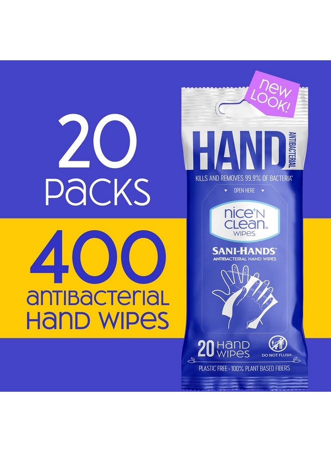 Nice 'N Clean Ice 'N Clean Sensitive Skin Wet Hand Wipes Infused With Aloe & Vitamin E Blue 400 Count  - Image 4