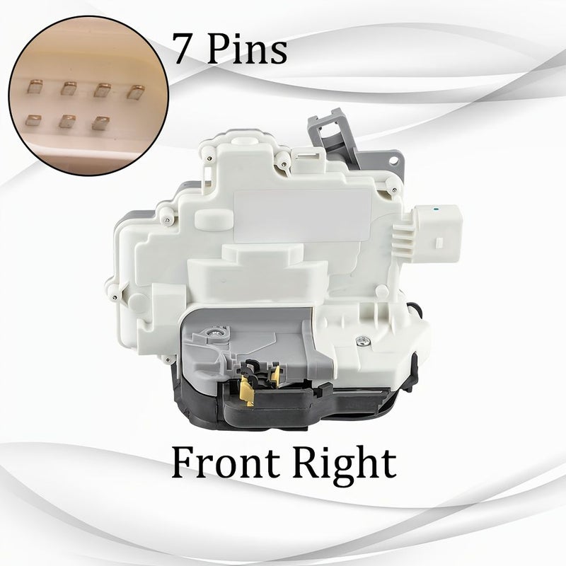 Front Right Door Lock Latch Actuator for Audi A3 A6 A8 R8 Seat Exeo Auto Part OEM 8E1837015AA 8E1837016AA 8E0839015AA 8E0839016AA 7 Pins 8 Pins 9 Pins - Image 5