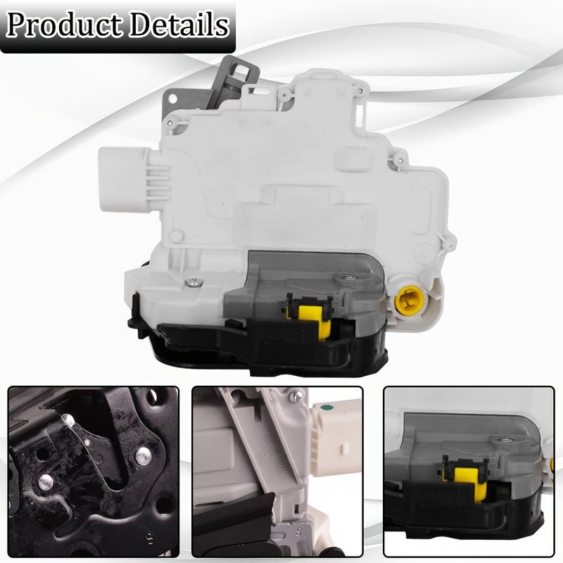 Front Right Door Lock Latch Actuator for Audi A3 A6 A8 R8 Seat Exeo Auto Part OEM 8E1837015AA 8E1837016AA 8E0839015AA 8E0839016AA 7 Pins 8 Pins 9 Pins - Image 2