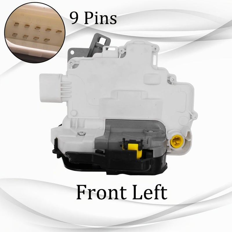Front Right Door Lock Latch Actuator for Audi A3 A6 A8 R8 Seat Exeo Auto Part OEM 8E1837015AA 8E1837016AA 8E0839015AA 8E0839016AA 7 Pins 8 Pins 9 Pins - Image 4