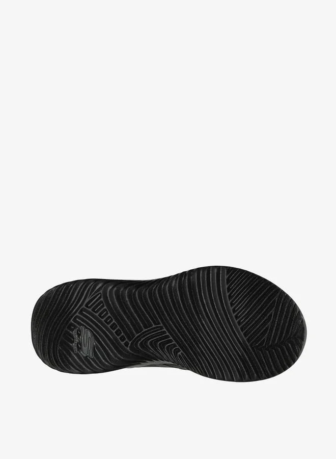 SKECHERS Boys Monotone Shoes With Hook And Loop Closure - Bounder