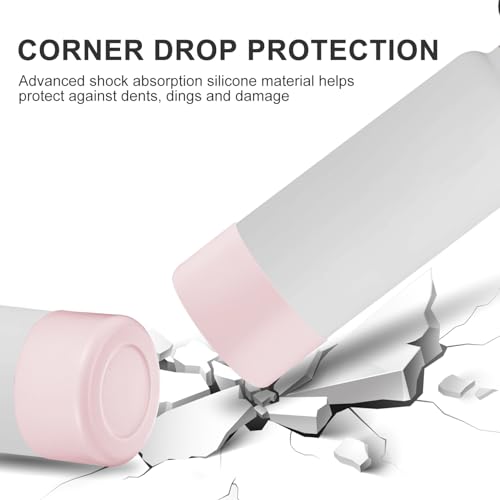 CHEETAH Protective Boot for Hydroflask Water Bottle 32oz - 40oz, BPA Free Bottom Silicone Sleeve Cover, Compatible with All Water Bottles with Bottom Width of 3.56in (32-40oz,Pink) - Image 5