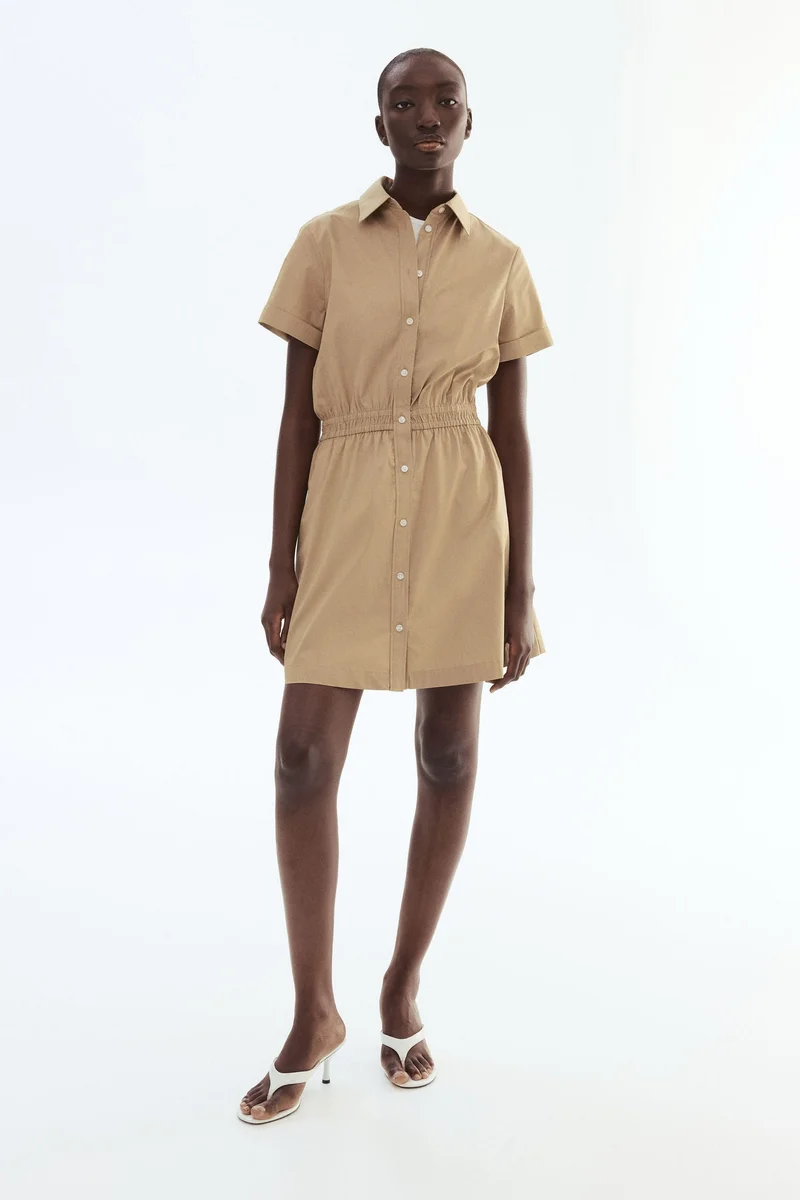 H&M Short-sleeved shirt dress