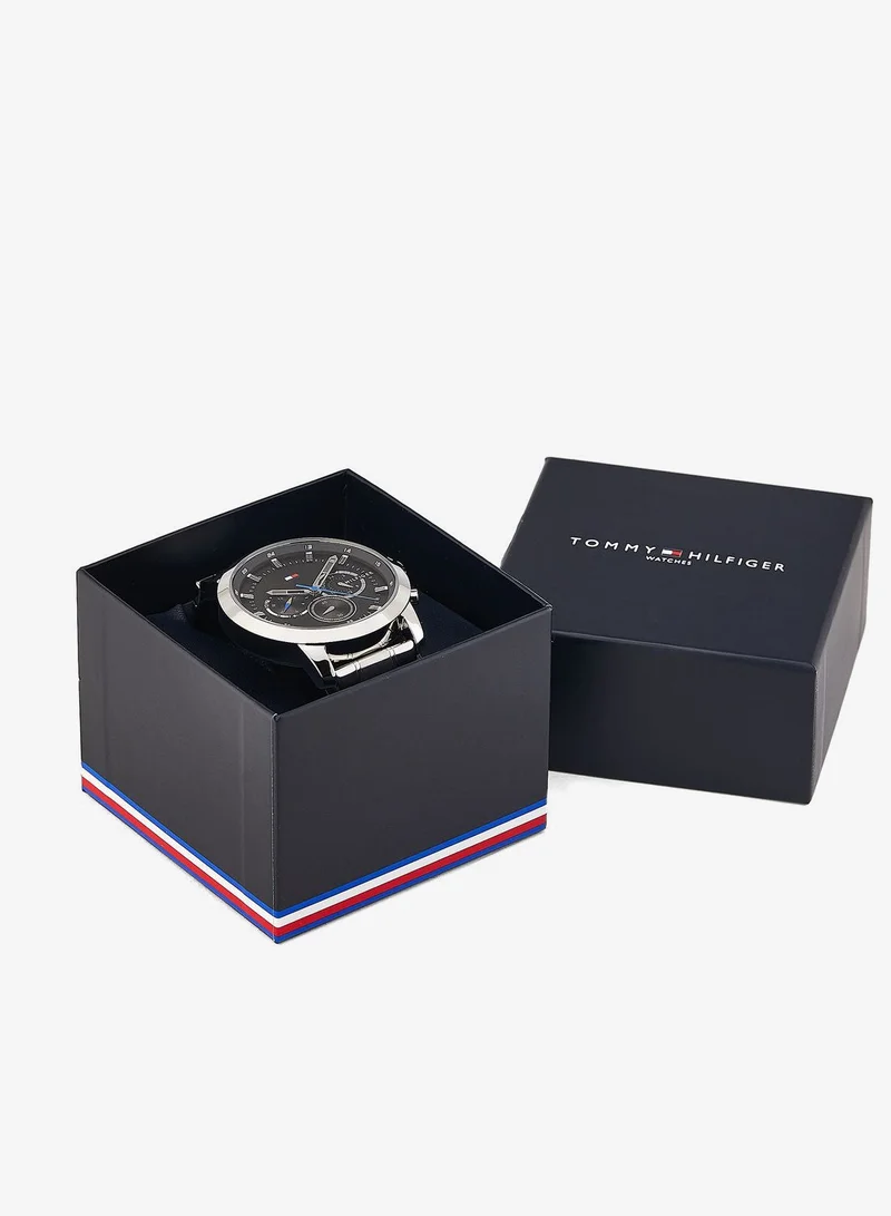 Tommy Hilfiger  Mens Analog Multifunction Quartz Watch With Silver Stainless Steel Bracelet - 1791794 for Men | Best Price UAE