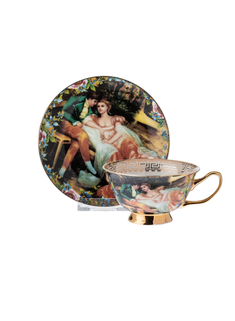 Dania - Tea Cup And Saucer Set Of 200 Ml - Image 1