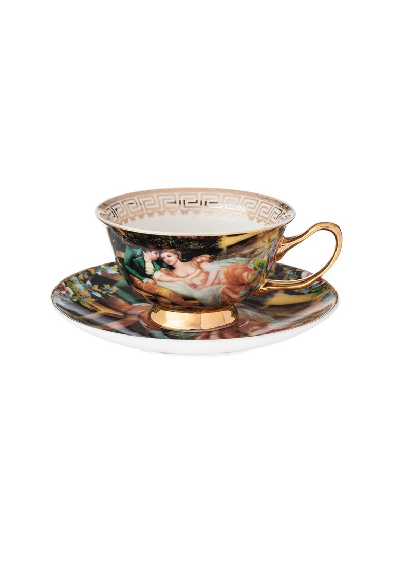 Dania - Tea Cup And Saucer Set Of 200 Ml - Image 1