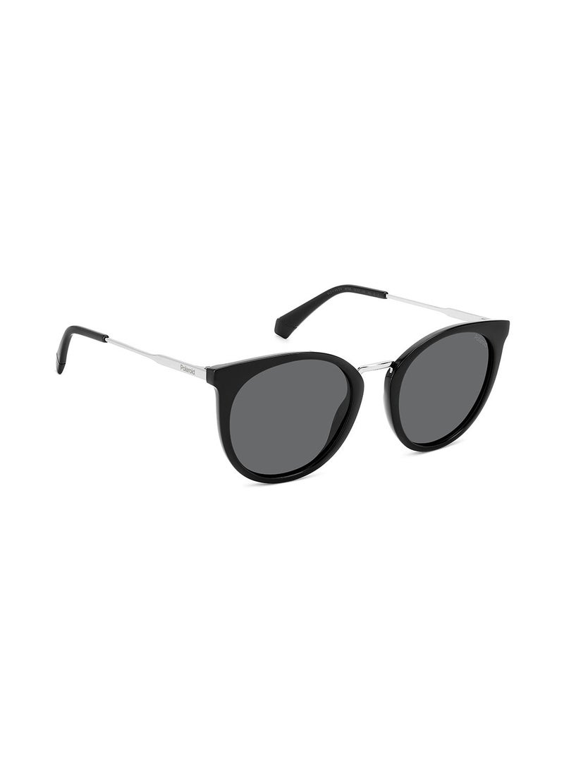 Polaroid Women's UV Protection Cat Eye Sunglasses - Pld 4146/S/X Black 53 - Lens Size: 53 Mm  - Image 2