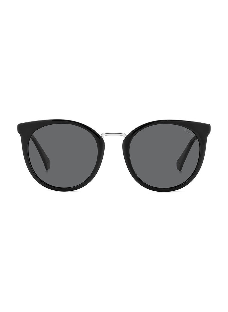 Polaroid Women's UV Protection Cat Eye Sunglasses - Pld 4146/S/X Black 53 - Lens Size: 53 Mm  - Image 3