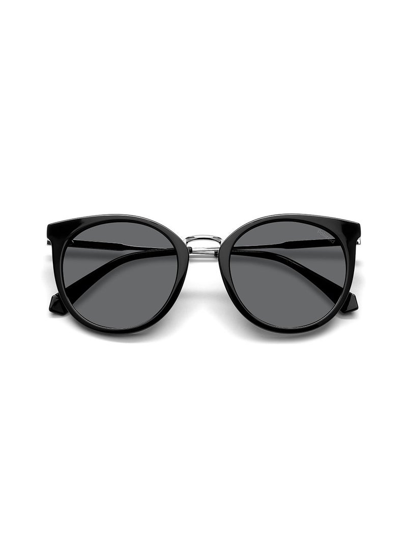 Polaroid Women's UV Protection Cat Eye Sunglasses - Pld 4146/S/X Black 53 - Lens Size: 53 Mm  - Image 4