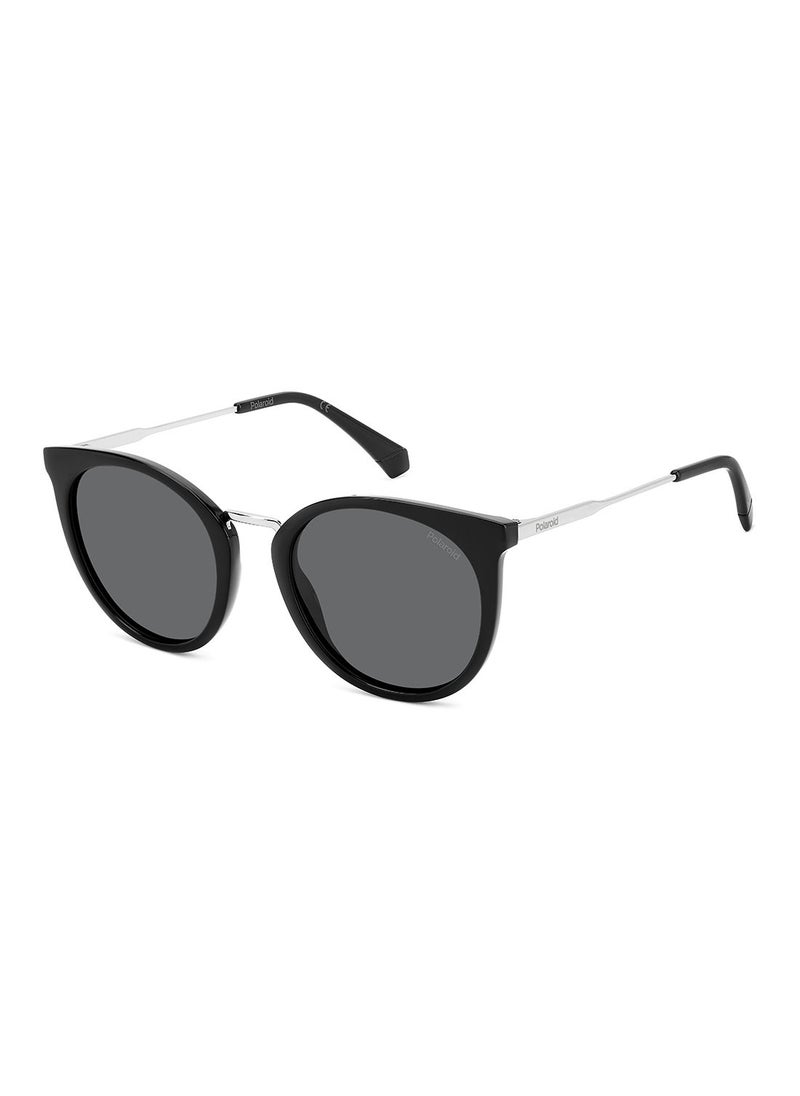 Polaroid Women's UV Protection Cat Eye Sunglasses - Pld 4146/S/X Black 53 - Lens Size: 53 Mm  - Image 1