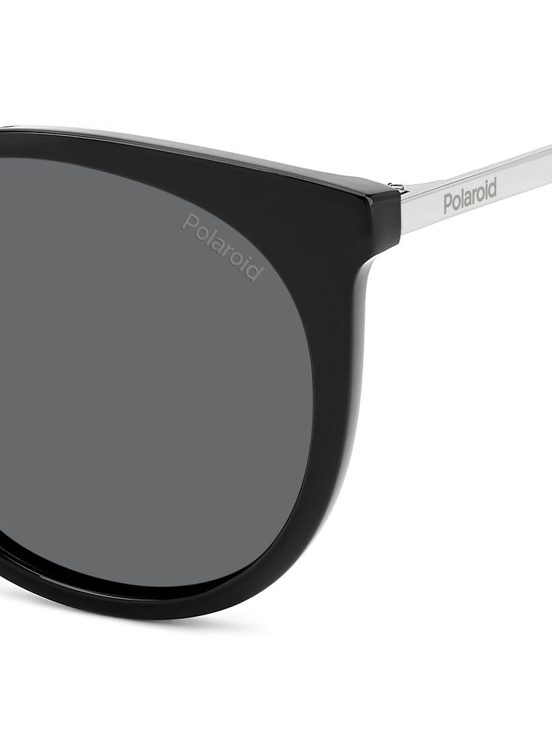 Polaroid Women's UV Protection Cat Eye Sunglasses - Pld 4146/S/X Black 53 - Lens Size: 53 Mm  - Image 5