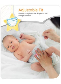 babyhug Babyhug Pro Bubble Care Premium Tape Style Diapers, Size 3, Medium - 80 Pieces  - Image 4