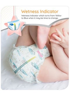 babyhug Babyhug Pro Bubble Care Premium Tape Style Diapers, Size 3, Medium - 80 Pieces  - Image 5