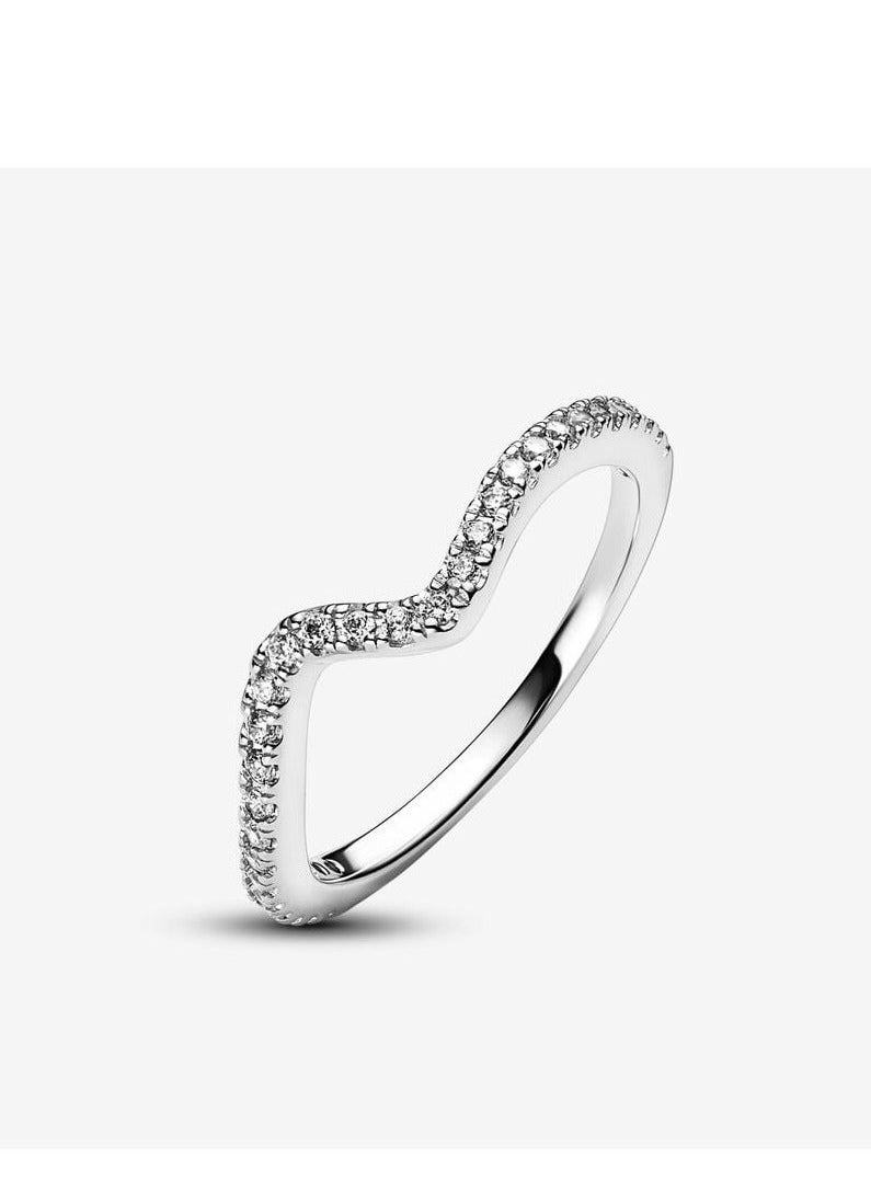 Pandora dazzling wave pattern ring - pzsku/Z2094BC8DC29734B068B3Z/45/_/1740537826/89ceae44-5594-4c2e-b1b7-624cfd719d36