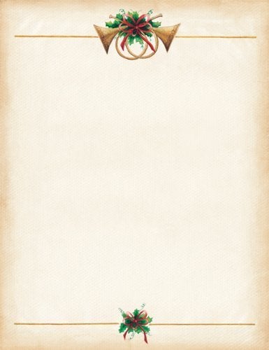 Masterpiece Studios Masterpiece Antique Horns Letterhead 85 x 11 100 Sheets