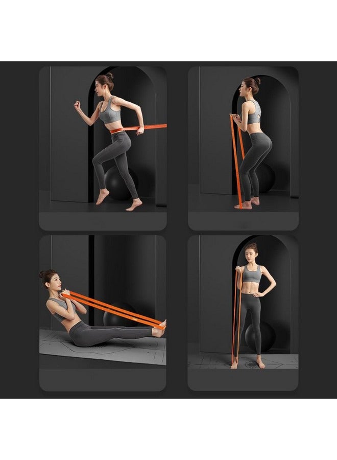 بيك حزام المقاومة حزام اللياقة البدنية المرن للرجال والنساء حبل سحب وسحب حبل سحب مساعد لتدريب القوة والظهر والصدر والظهر - Image 4