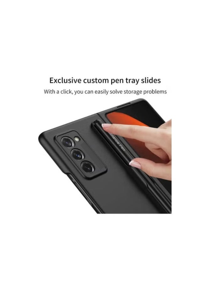 TIGER Galaxy Z Fold 4 S Pen Fold Edition,S Pen Z Fold 4,4096 Pressure Levels,Stylus Pen Replacement for Galaxy Z Fold 4 5G + Tips/Nibs(Black) - Image 1