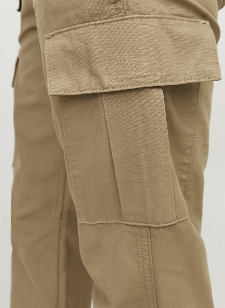 JACK & JONES Kane Barkley Straight Fit Cargo Pants - Image 3