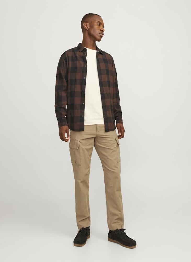 JACK & JONES Kane Barkley Straight Fit Cargo Pants - Image 1