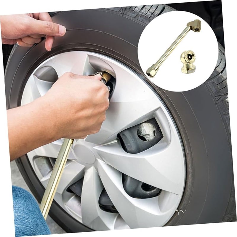 Zinc Alloy NPT Inflator Nozzle Adapter Set Air Chuck for Tire Inflators Motorcycle Bike Tires - Image 5