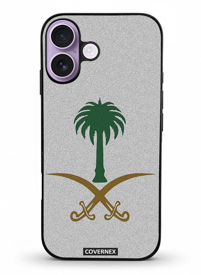 Covernex غطاء حماية آيفون 17 من أبل مزخرف بشعار المملكة العربية السعودية - Image 2