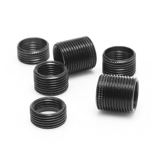 OEMTOOLS 25648 Fix-A-Thread Spark Plug Saver Inserts, Metric, M14 - 1.25, Socket Rethreading Kit Components For Car, Truck, RV, And Aviation Repair, 14mm Thread - Image 1